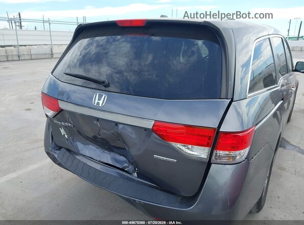 5FNRL5H30HB014780 2017 HONDA ODYSSEY Gray Front view