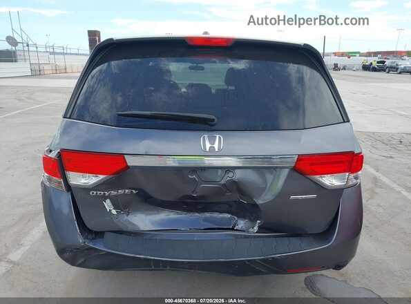 5FNRL5H30HB014780 2017 HONDA ODYSSEY Gray 
