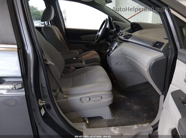 5FNRL5H31GB025236 2016 HONDA ODYSSEY Gray წინა სალონის ხედი