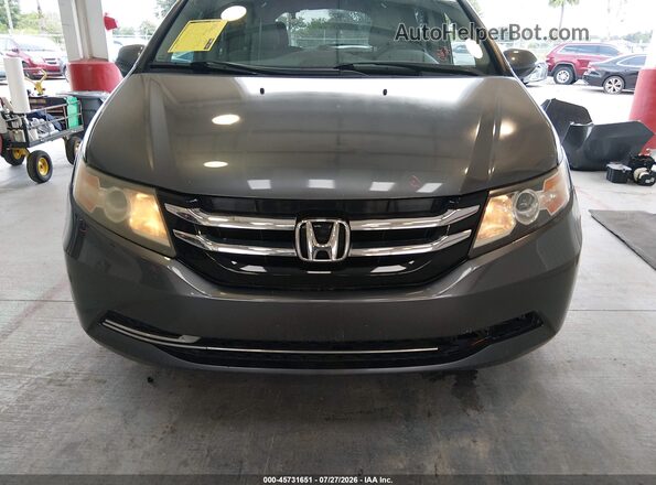 5FNRL5H31GB025236 2016 HONDA ODYSSEY Gray ხელსაწყოთა პანელის ხედი