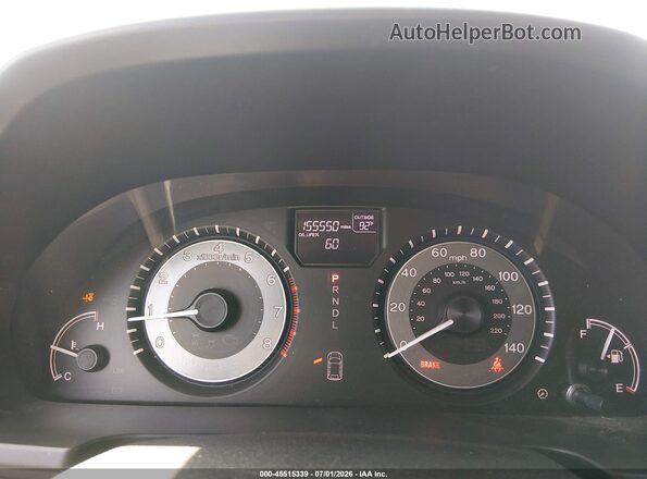 5FNRL5H31GB055191 2016 HONDA ODYSSEY White Вид задніх сидінь