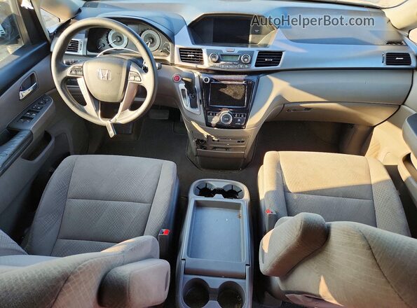 5FNRL5H31HB001763 2017 HONDA ODYSSEY Gray Vista del salpicadero