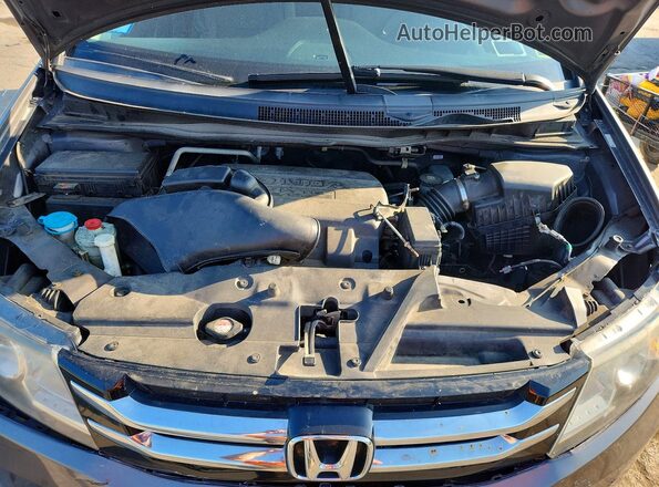 5FNRL5H31HB001763 2017 HONDA ODYSSEY Gray Vista del compartimento del motor