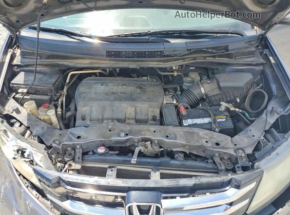 5FNRL5H32GB149189 2016 HONDA ODYSSEY Gray Widok komory silnika