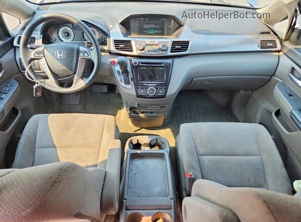 5FNRL5H33GB057489 2016 HONDA ODYSSEY Silver Dashboard view