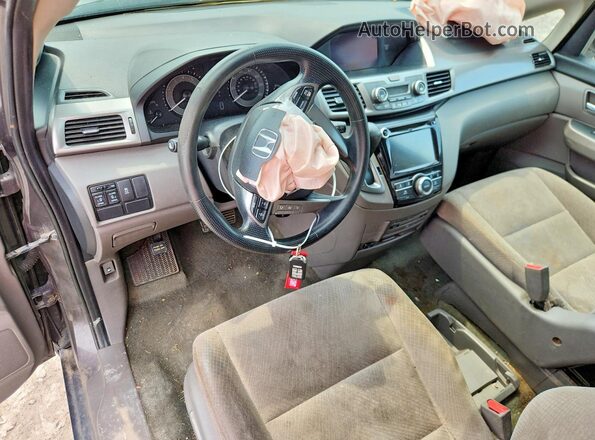 5FNRL5H33GB069982 2016 HONDA ODYSSEY Серый Вид панели приборов