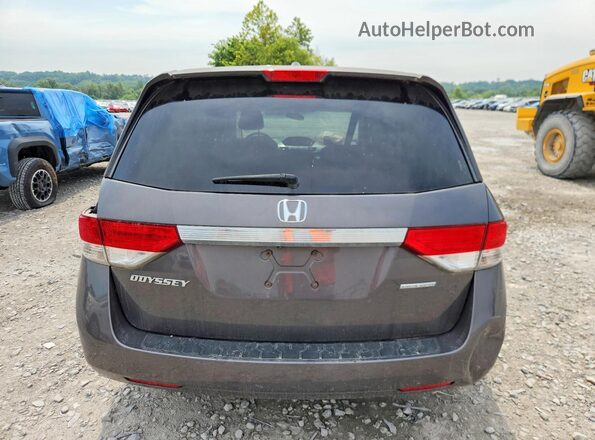 5FNRL5H33GB069982 2016 HONDA ODYSSEY Серый Вид сзади