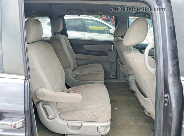 5FNRL5H34HB014779 2017 HONDA ODYSSEY Gray უკანა სალონის ხედი