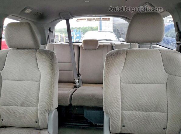 5FNRL5H34HB014779 2017 HONDA ODYSSEY Gray უკანა სავარძლების ხედი