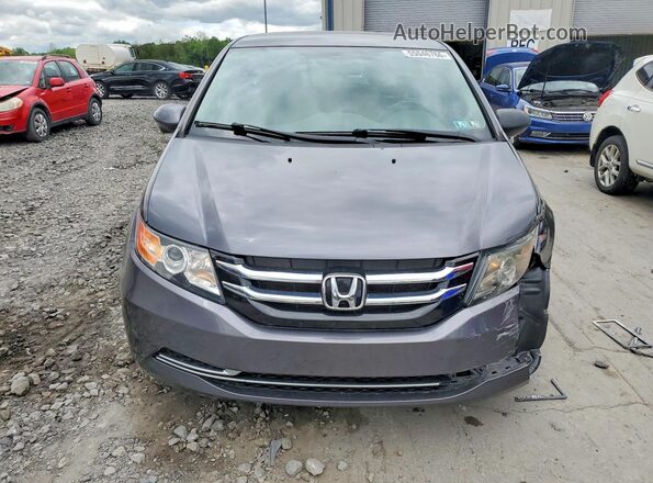 5FNRL5H34HB014779 2017 HONDA ODYSSEY Gray წინა ხედი