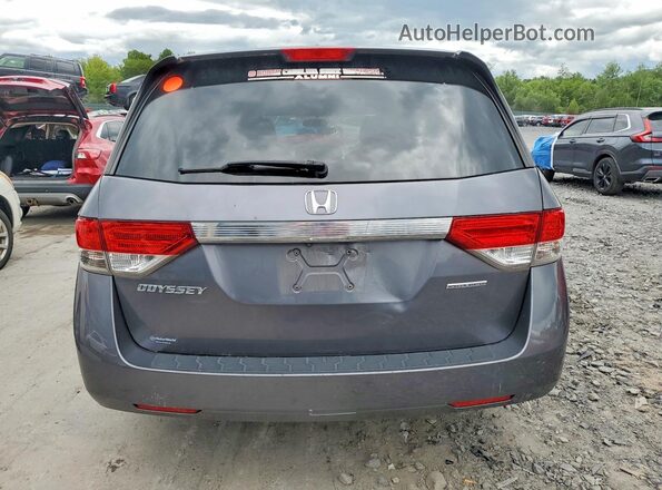 5FNRL5H34HB014779 2017 HONDA ODYSSEY Gray უკანა ხედი