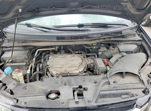 5FNRL5H34HB014779 2017 HONDA ODYSSEY Gray ძრავის განყოფილების ხედი