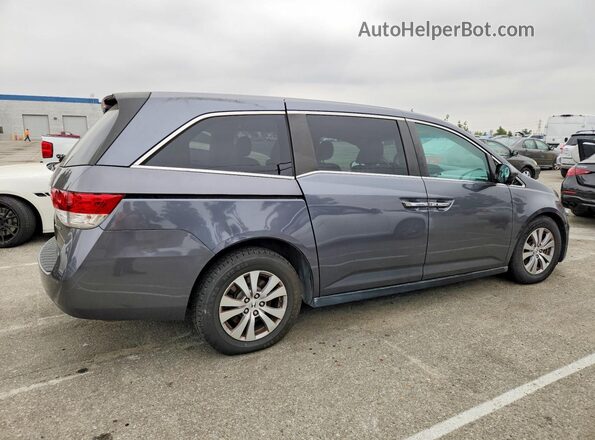 5FNRL5H34HB023210 2017 HONDA ODYSSEY Gray Rear right