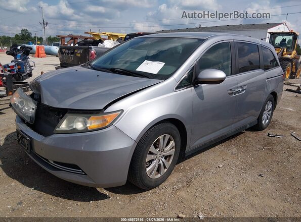 5FNRL5H35GB010612 2016 HONDA ODYSSEY Silver Առջևի ձախ երեք քառորդ տեսարան