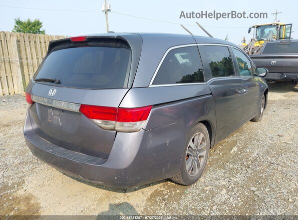 5FNRL5H35GB146285 2016 HONDA ODYSSEY Серый Задняя правая четверть