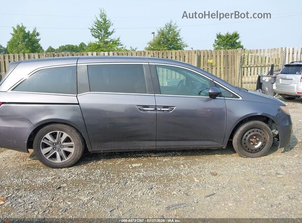 5FNRL5H35GB146285 2016 HONDA ODYSSEY Серый Вид задней части салона