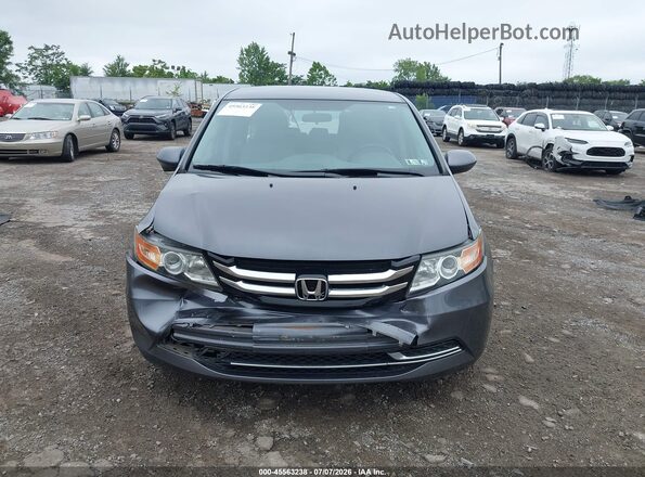 5FNRL5H35GB158629 2016 HONDA ODYSSEY Gray Instrument cluster view