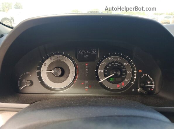 5FNRL5H35HB022020 2017 HONDA ODYSSEY Charcoal Widok zestawu wskaźników