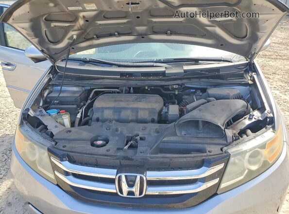 5FNRL5H35HB022020 2017 HONDA ODYSSEY Charcoal Widok komory silnika