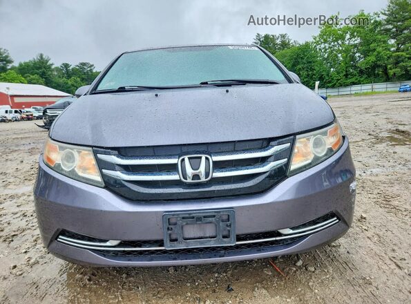 5FNRL5H36GB019657 2016 HONDA ODYSSEY Серый Вид спереди