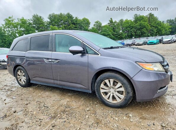 5FNRL5H36GB019657 2016 HONDA ODYSSEY Серый Передняя правая четверть
