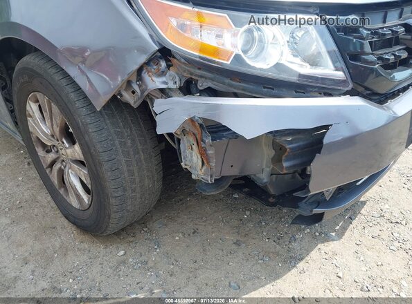 5FNRL5H36GB020016 2016 HONDA ODYSSEY Gray Դիմացի տեսք