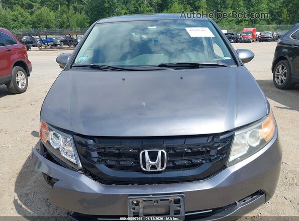 5FNRL5H36GB020016 2016 HONDA ODYSSEY Gray Սարքավորումների վահանակի տեսք