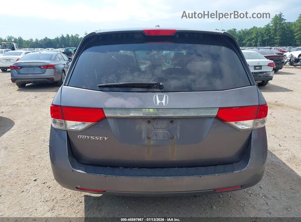 5FNRL5H36GB020016 2016 HONDA ODYSSEY Gray 