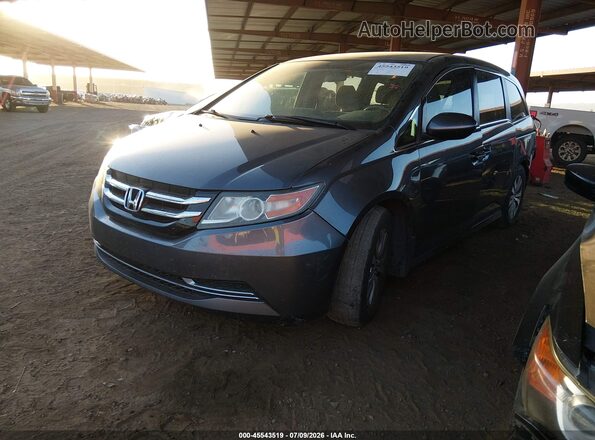 5FNRL5H36GB078434 2016 HONDA ODYSSEY Серый Передняя левая четверть