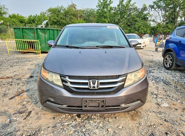 5FNRL5H36GB078448 2016 HONDA ODYSSEY Gray Widok z przodu