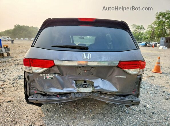 5FNRL5H36GB078448 2016 HONDA ODYSSEY Gray Widok z tyłu