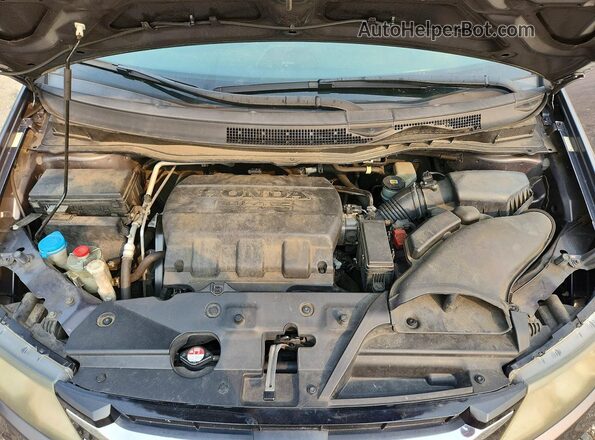 5FNRL5H36GB078448 2016 HONDA ODYSSEY Gray Widok komory silnika