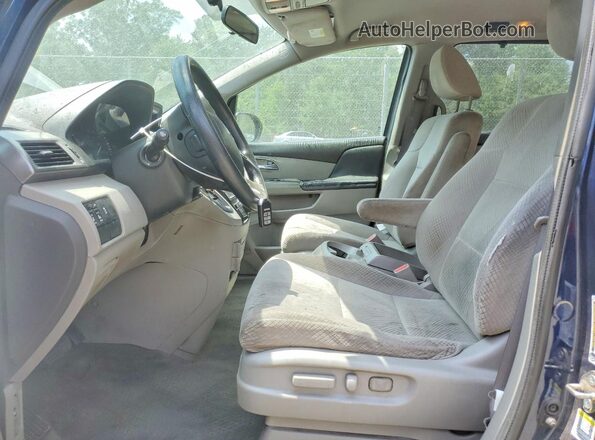 5FNRL5H36HB005646 2017 HONDA ODYSSEY Blue Вид салону спереду