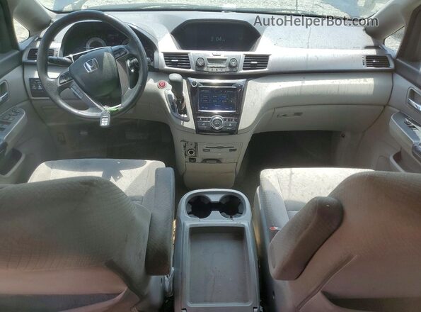 5FNRL5H36HB005646 2017 HONDA ODYSSEY Blue Вид панелі приладів