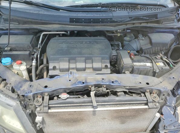 5FNRL5H36HB005646 2017 HONDA ODYSSEY Blue Вид підкапотного простору