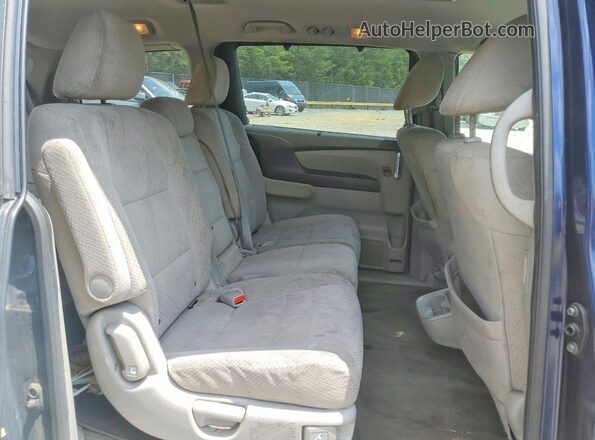 5FNRL5H36HB005646 2017 HONDA ODYSSEY Blue Вид задньої частини салону