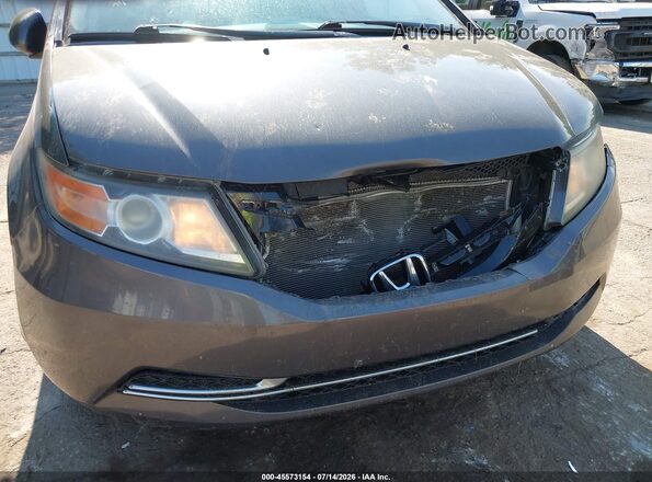 5FNRL5H37GB100182 2016 HONDA ODYSSEY Gray Front view