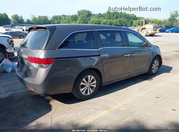 5FNRL5H37GB100182 2016 HONDA ODYSSEY Gray Rear right
