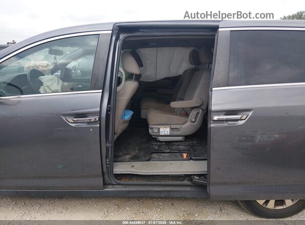 5FNRL5H37HB001203 2017 HONDA ODYSSEY Gray VIN կոդի պիտակի տեսք