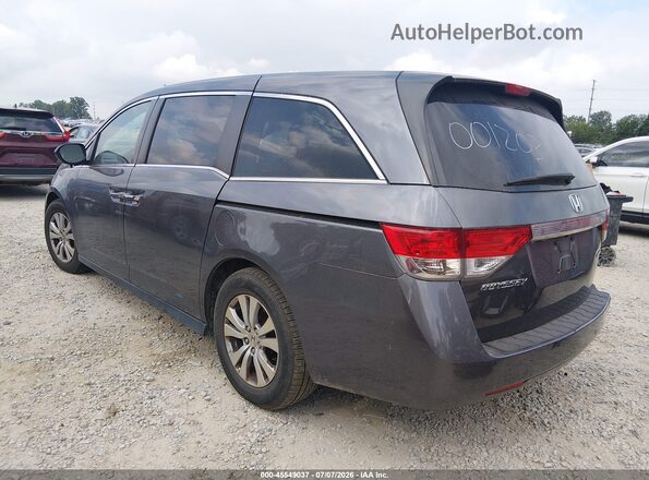 5FNRL5H37HB001203 2017 HONDA ODYSSEY Gray Հետևի ձախ
