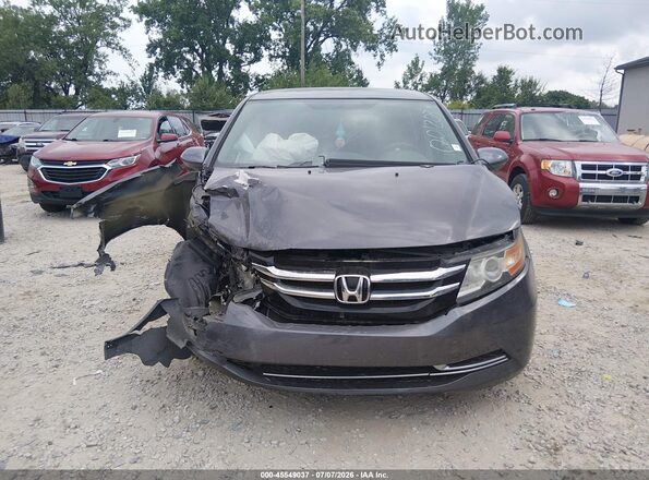 5FNRL5H37HB001203 2017 HONDA ODYSSEY Gray Սալոնի հետևի տեսք
