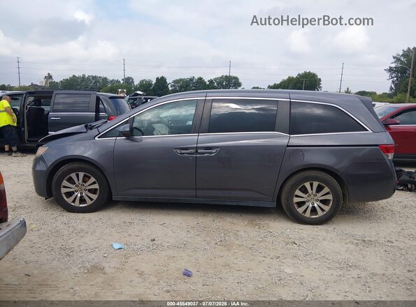 5FNRL5H37HB001203 2017 HONDA ODYSSEY Gray 