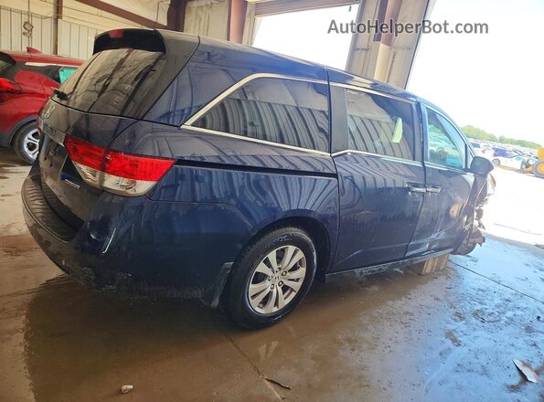 5FNRL5H38GB004495 2016 HONDA ODYSSEY Синий Задняя правая четверть