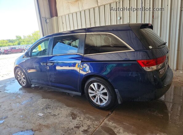 5FNRL5H38GB004495 2016 HONDA ODYSSEY Синий Задняя левая четверть