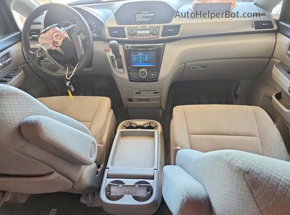 5FNRL5H38GB004495 2016 HONDA ODYSSEY Синий Вид панели приборов