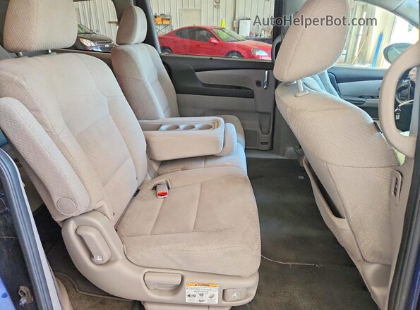5FNRL5H38GB004495 2016 HONDA ODYSSEY Синий Вид задней части салона