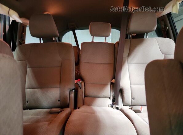 5FNRL5H38GB084798 2016 HONDA ODYSSEY Gray უკანა სავარძლების ხედი