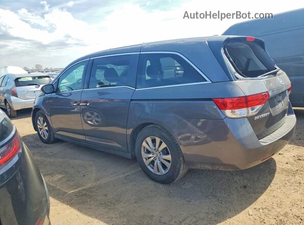 5FNRL5H39HB009061 2017 HONDA ODYSSEY Gray Задня ліва чверть