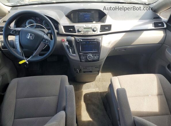 5FNRL5H39HB009061 2017 HONDA ODYSSEY Gray Вид панелі приладів