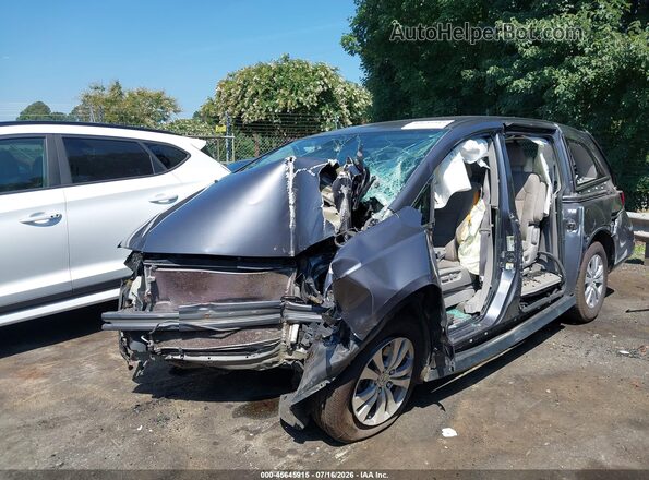 5FNRL5H39HB015300 2017 HONDA ODYSSEY Gray Вид спереду